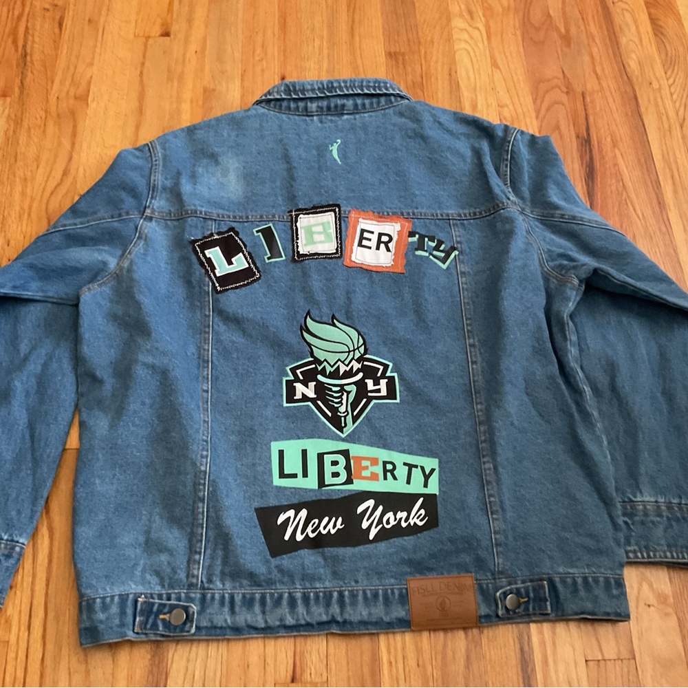 FISLL NEW YORK LIBERTY DENIM JACKET SIZE 2XL